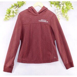 Tommy Bahama Women's Arizona Cardinals Reversible Red Sweater Hoodie Sz M